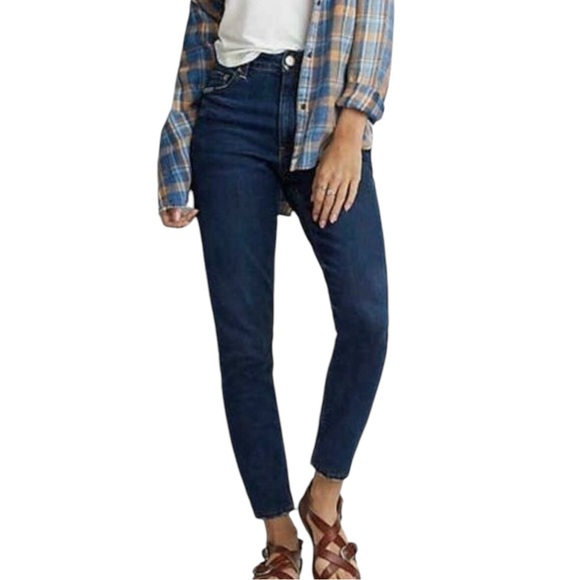 AEO Vintage Hi-Rise Dark Wash Denim Jeans Women’s size 6 - Picture 1 of 12